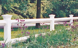 Estate Post and Rail Fence F-WR-4